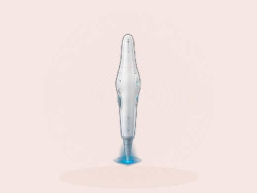 VMAX single-dot handpiece illustrative rendering
